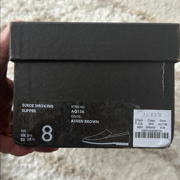 J.Crew Suede Smoking Slipper - Picture 8 of 9